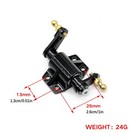 Aluminum Metal Steering Gear Bearing Assembly Mount For Tamiya 1 14 Rc Truck Car
