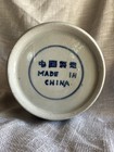 Vintage Chinese Ginger Jar   Lid Blue And White Porcelain Double Happiness 9   