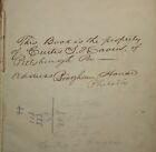 Signatures Verifying Vote On Impeachment Of Andrew Johnson  1871  Lincoln V p 