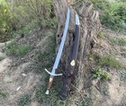 Handmade Wheel Of Time Heron Mark Sword Stainless Steel Rosewood Collectible