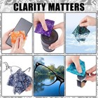 Eyeglass Cleaning Cloth 24 Pack 6x6 Inch Paisley Microfiber Lens Wipes Reusable