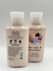 New Bath   Body Works Sea Salt   Lavender Body Lotion 2pc Set Full Size Shea