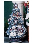 Ceramic Bisque Snowmen Tree Ready To Paint