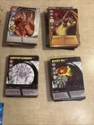 Bakugan Battle Brawlers 215 Ct Card Lot Heavy   Light Cards Metal Red Blue Used