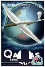 Qantas Empire Airways 1950 Australia Travel Poster Art Print Rhys Williams