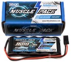 Nhx Muscle Pack 6v 1600mah 5-cell Nimh Flat Battery W  Jr Connector