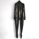 Full Cover Latex Catsuit Back Zipper Bodysuit Rubber Jumpsuit Club Wear Costume