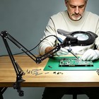 Professional Lighted Magnifying Lamp With Dimming And Memory Function - 35 Inch