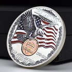 Last Penny 1793-2025 Medal Us One Cent End Memorial Eagle Challenge Coin