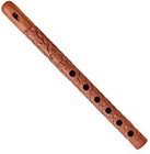 Iblay Traditional Wooden Flute Great Sound Woodwind Musical Set Of 1  Brown 