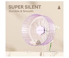 Silent Hamster Exercise Wheel  - Quiet Spinner Hamster Running- Large