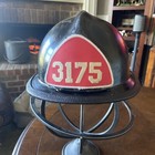 Vintage Cairns   Brother 8415-01-039-6000 Firefighters Helmet  Engine -3175
