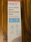 Perma Child Safety Retractable Baby Gate  71  Wide X 33  Tall  Mesh For Stair   