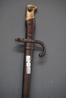 French Gras M1874 Bayonet W  Scabbard 
