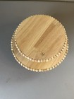 2 Tier Cake Stand Wood Natural Finish Cupcake Display Stand Wedding Party Decor