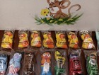 1999 Lot Of 24 The Sesame Street Mini Beans 4  Kellogg s All New In Package  