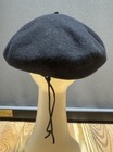 Vintage Harley Davidson Wool Beret Hat Embroidered Logo Usa Motorcycle  One Size