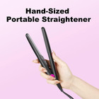 Mini Hair Straightener  Mini Flat Iron For Short Hair And Bangs  0 7 Inch Small