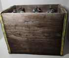 6 Vintage Seltzer Bottles   Crate Vess snowpeak white Mule Cola Coca Susanville