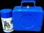 Vintage 1989 Aladdin Thermos Lunchbox Thermos Set With Thermos  Clean   