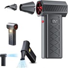 Mini Turbo Snow Blower With Led Light     6-speed Adjustable Portable Blower   Vac