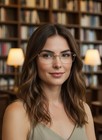 Cartier Rectangle Ct0582s 006 Gold Frame Clear To Brown Transition Lens Eyewear