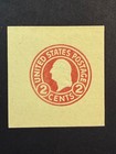 Us Scott   U 430b   Mint    Cut Square  2026 Scott Cat  Value   50 00