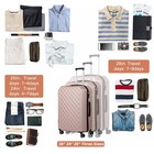 28in Large Suitcase W spinner Wheels  Lock Random 28 Inch Suitcase Surprise Box