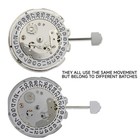 Premium Nh35 Automatic Mechanical Movement 3 O clock For Watch Replacement
