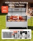 57  Rotisserie Bbq Grill Bbq Outdoor Pig   Lamb Spit Roaster W  Wheels 38w