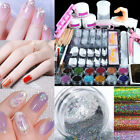 Pro Nail Art Set Care Complete Kit Acrylic Powder Liquid Gel Brush Nail Art Tool