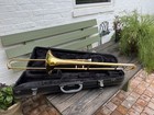 Yamaha Ysl-200ad Advantage Trombone W  Original Case   Yamaha 48 Mouthpiece