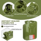 5 Gallon 20l Metal Gas Tank Can Power Emergency Backup Jerry Can Flexible Spout