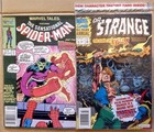 Marvel And Dc Comic Book Lot Spider-man Thor Scarlet Witch Vision Batman X-men  