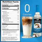 Syruvia Sugar Free Coconut Syrup 25 4 Fl Oz  Perfect For Coffee   More