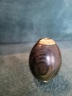 Van Cort Green Wood Kaleidoscope Egg Signed Van Cort Usa