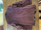 Tuxedo Jacket Burgundy wine Color With Black Satin Collar  Men s Xs