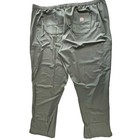 Carhartt Women s Force Modern Fit Twill Straight Leg Scrub Pant 2xl Petite