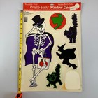 3x Eureka Color Hologram Halloween Window Clings Decals Decorations Lot 3x