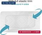 2 Pack Waterproof Crib Mattress Protector  Quilted 28 x52  Toddler Fitted