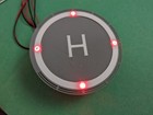 N 1 160 Scale Heli Pad Helicopter Landing Pad W 4x Red Blinking Leds