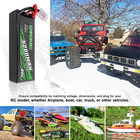 2x Ovonic 5200mah 3s Lipo Battery 11 1v 80c Ec5 For Rc Car Truck 1 10 Arrma Losi