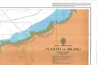 74 Admiralty Chart Spain North Coast Puerto De Bilbao Map Maritime Marine Wall