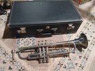 Getzen 700 Eterna Ii Trumpet With Case And Mouthpiece Estate Item