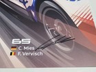 2025  Sahlens s 6 Hours Watkins Glen Mustang Gt3 Poster Imsa Signed By Drivers