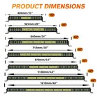 15   20 24 28 33 42 48inch Spot Flood Led Light Bar Offroad Truck Atv Utv Suv