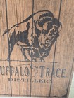Rare Buffalo Trace Kentucky Whiskey Large 23    Wooden Bar Wall Advertising Sign