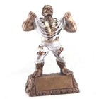 Monster Victory Trophy - Engraved Triumphant Beast Award  6 75 Or 9 5 Inch Tall 