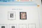 Us 1850s-1940s Collection Of 335 Stamps Mint   Used Stored In White Ace Album