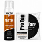 Competition Color Top Coat With Applicator Sponge Dark Mahogany 7 Fl Oz  pack 3 